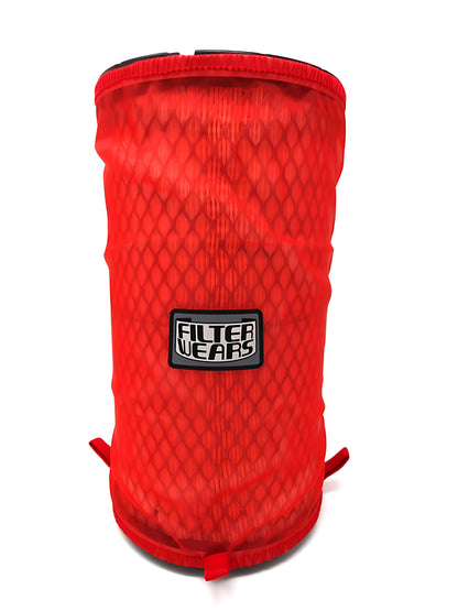 FILTERWEARS Pre-Filter F384 For Polaris Air Filter 7082265 and K&N PL-1018: Fits 2018-2026 Polaris Ranger 1000 - Red