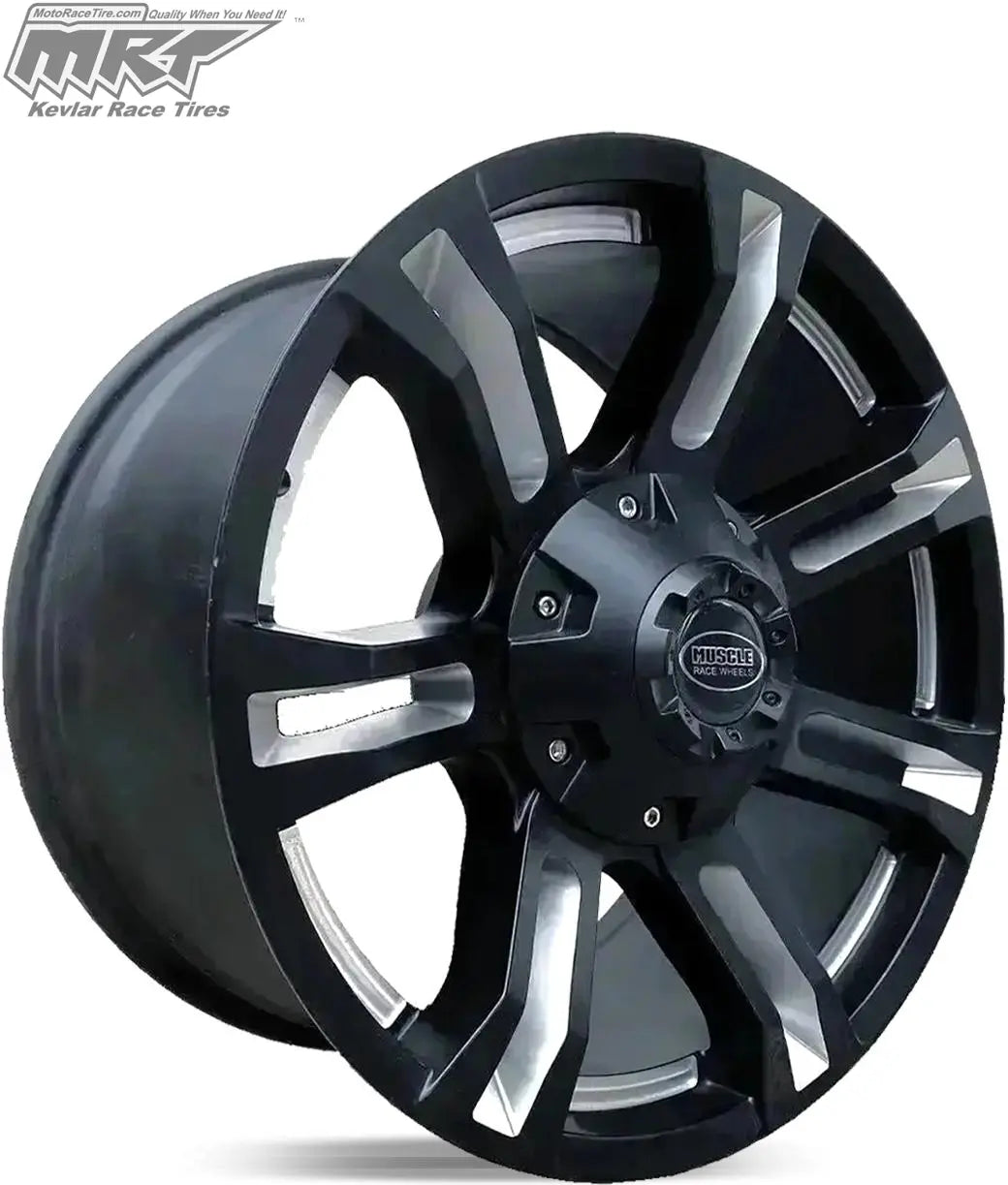 Flex Truck Wheel - 7707 | Black / 5x114/5x127 | +20 - Truck Wheels