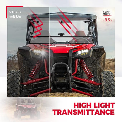 Flip 3-in-1 Windshield For Talon 1000X/1000R/1000X-4