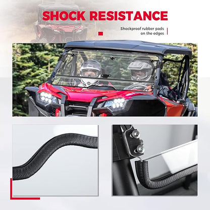Flip 3-in-1 Windshield For Talon 1000X/1000R/1000X-4