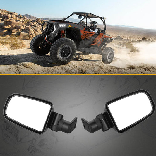 Folding Side Mirrors For Polaris RZR XP 900 1000 Turbo
