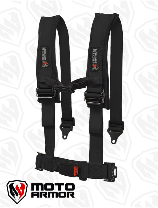 Four Point Harness OEM style latch - Black - Harness