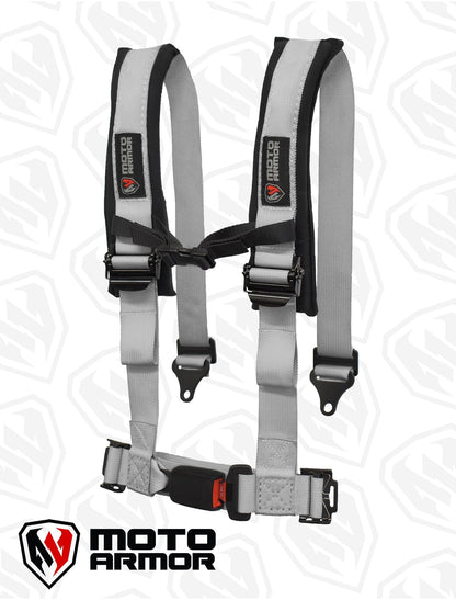 Four Point Harness OEM style latch - Gray - Harness