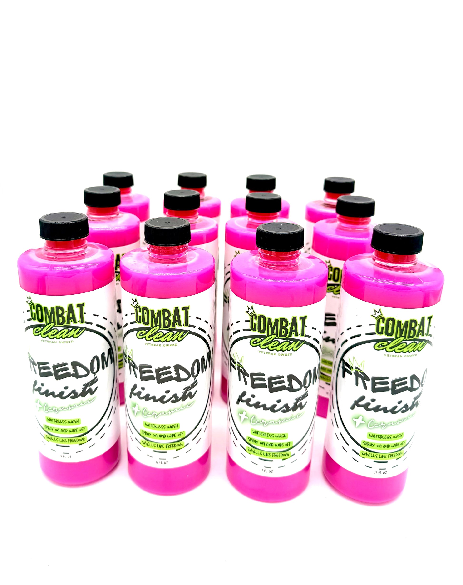 Freedom Finish (Ceramic Waterless Wash) - 17 oz (12 pack) - Cleaners