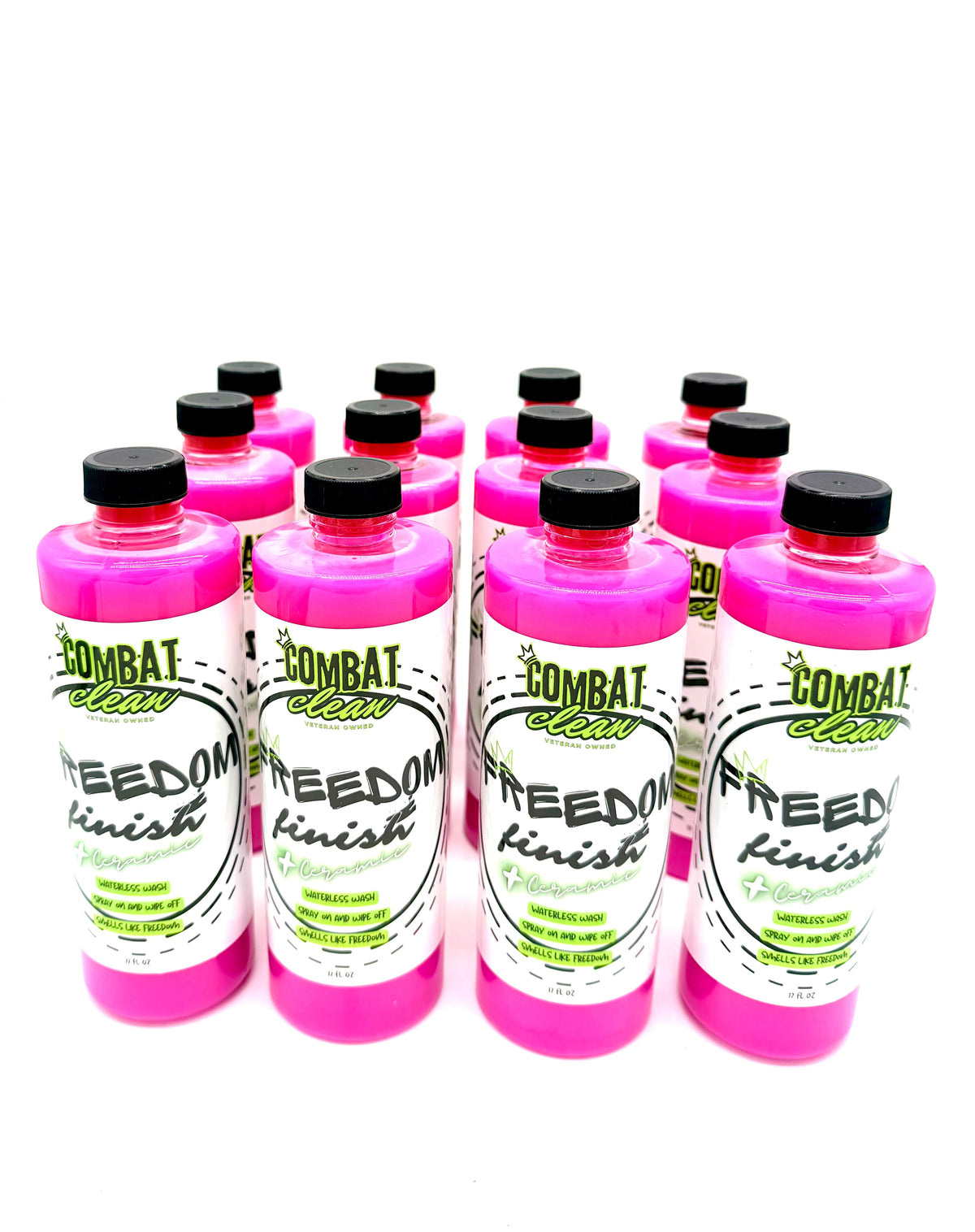 Freedom Finish (Ceramic Waterless Wash) - 17 oz (12 pack) - Cleaners