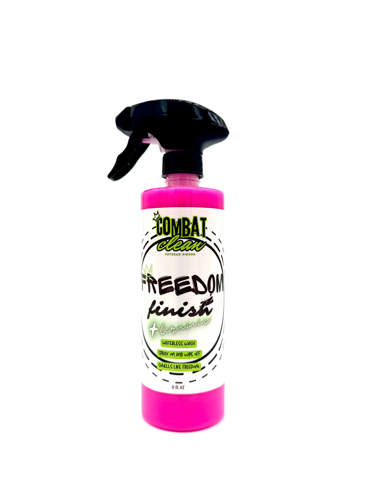 Freedom Finish (Ceramic Waterless Wash) - 17 oz Bottle - Cleaners