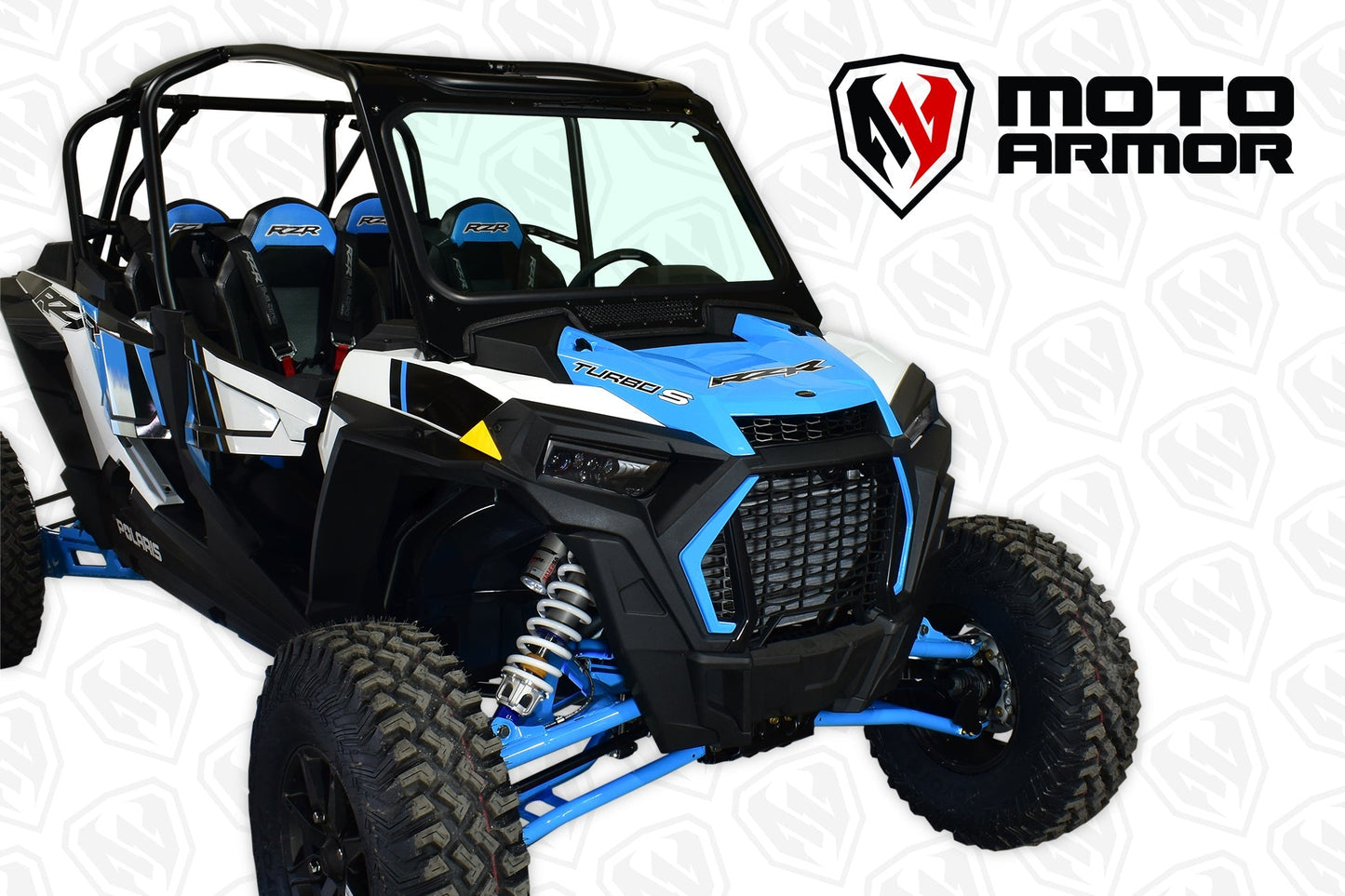 Full Glass Windshield for Polaris RZR TURBO ’S’ Model - Glass Front Windshield
