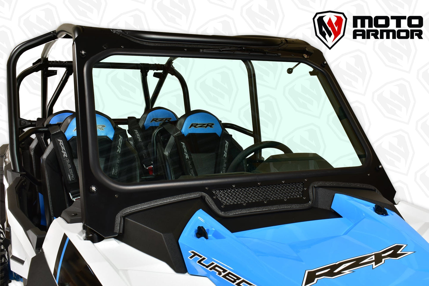 Full Glass Windshield for Polaris RZR TURBO ’S’ Model - Glass Front Windshield