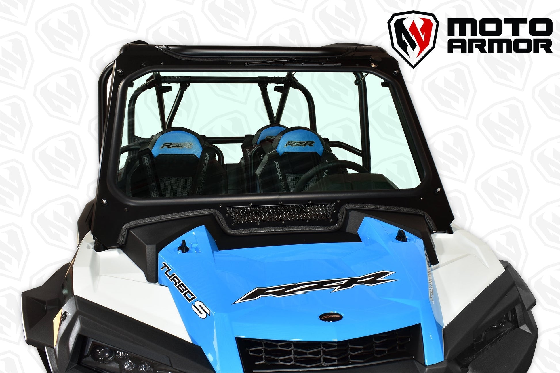 Full Glass Windshield for Polaris RZR TURBO ’S’ Model - Glass Front Windshield