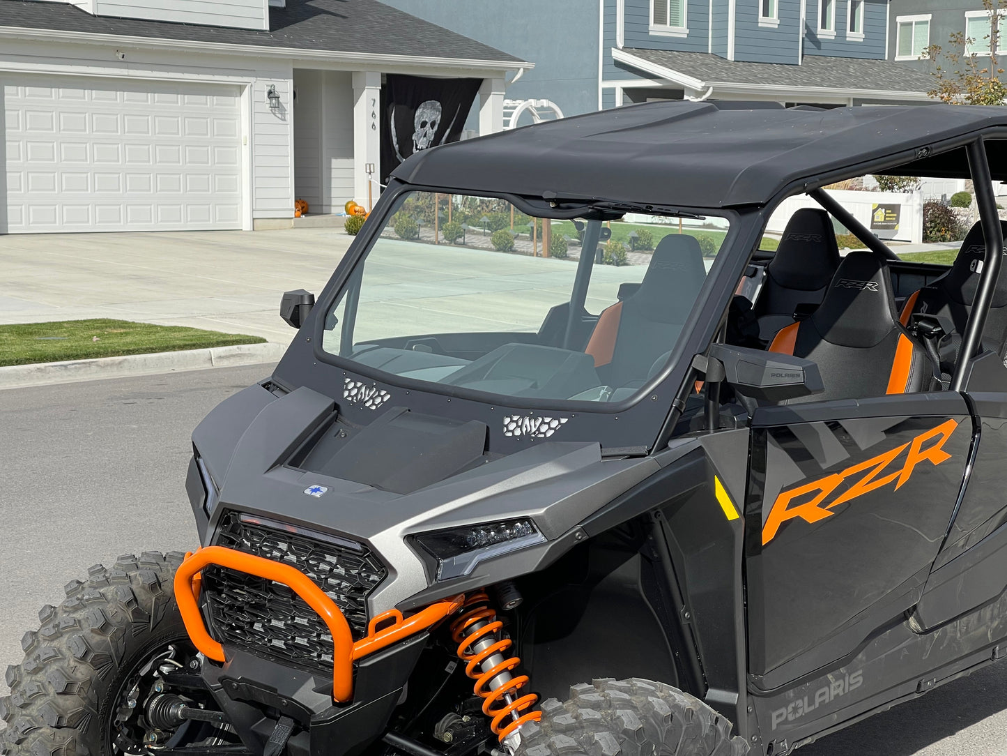 Full Glass Windshield for Polaris RZR XP 1000 (2024+ Models Only) - Glass Front Windshield