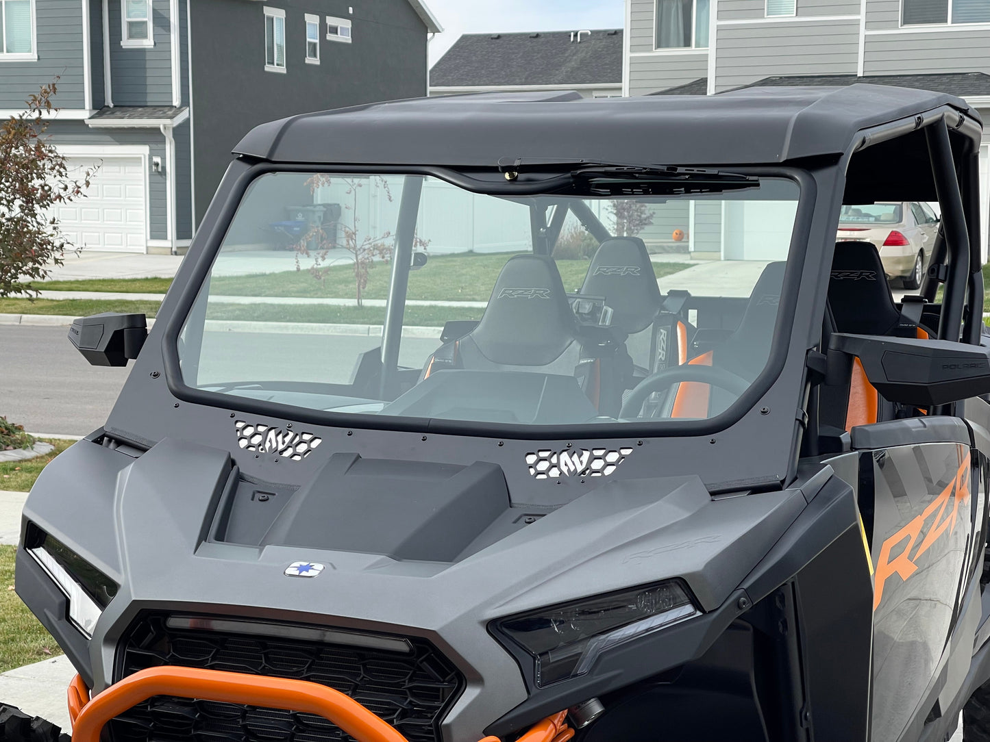 Full Glass Windshield for Polaris RZR XP 1000 (2024+ Models Only) - Glass Front Windshield