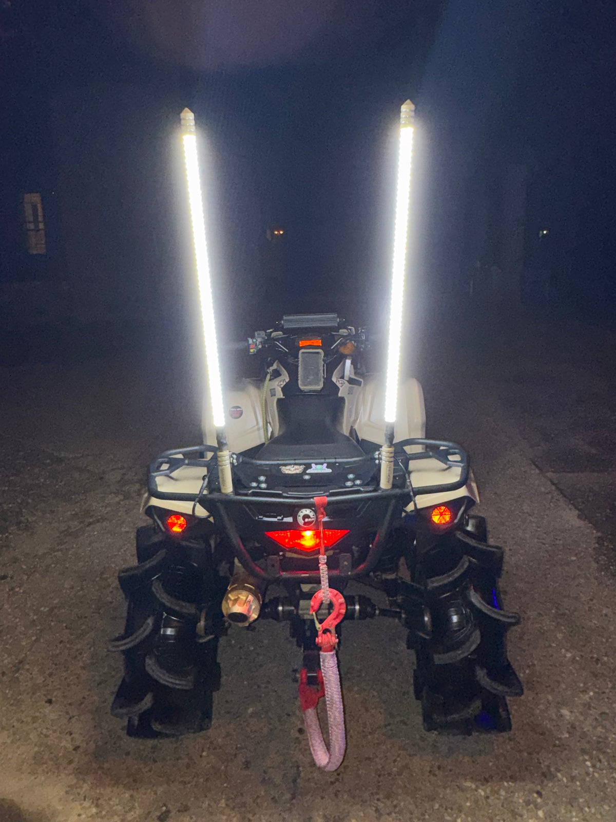 Game Changer LED Whip Set - Desert Tan - Whip