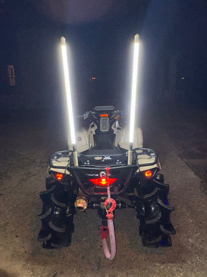 Game Changer LED Whip Set - Desert Tan - Whip