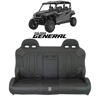 General 1000 Rear Bench Seat W Harnesses (2017+) - Bench Seat