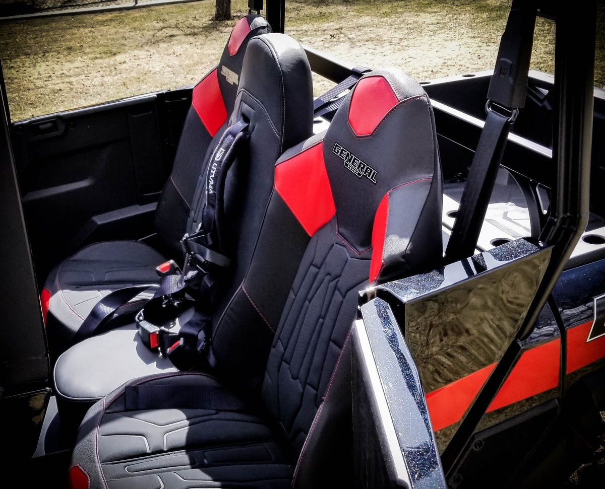 General 4 Rear Bump Seat w Console Delete Kit (2016+) - Bump Seat