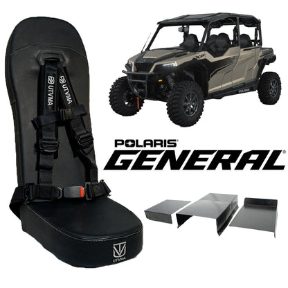 General 4 Rear Bump Seat w Console Delete Kit (2016+) - Bump Seat