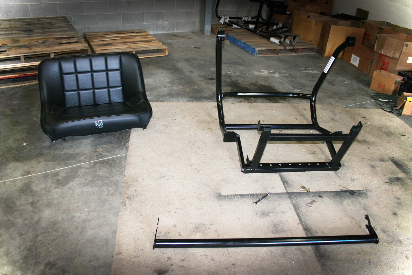 General Back Seat and Roll Cage Kit (2016+) - Backseat and Roll Cage