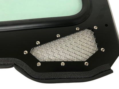 Glass Windshield for CAGEWRX Baja Spec Cage 2014-2018 RZR XP Turbo XP 1000 - Glass Front Windshield
