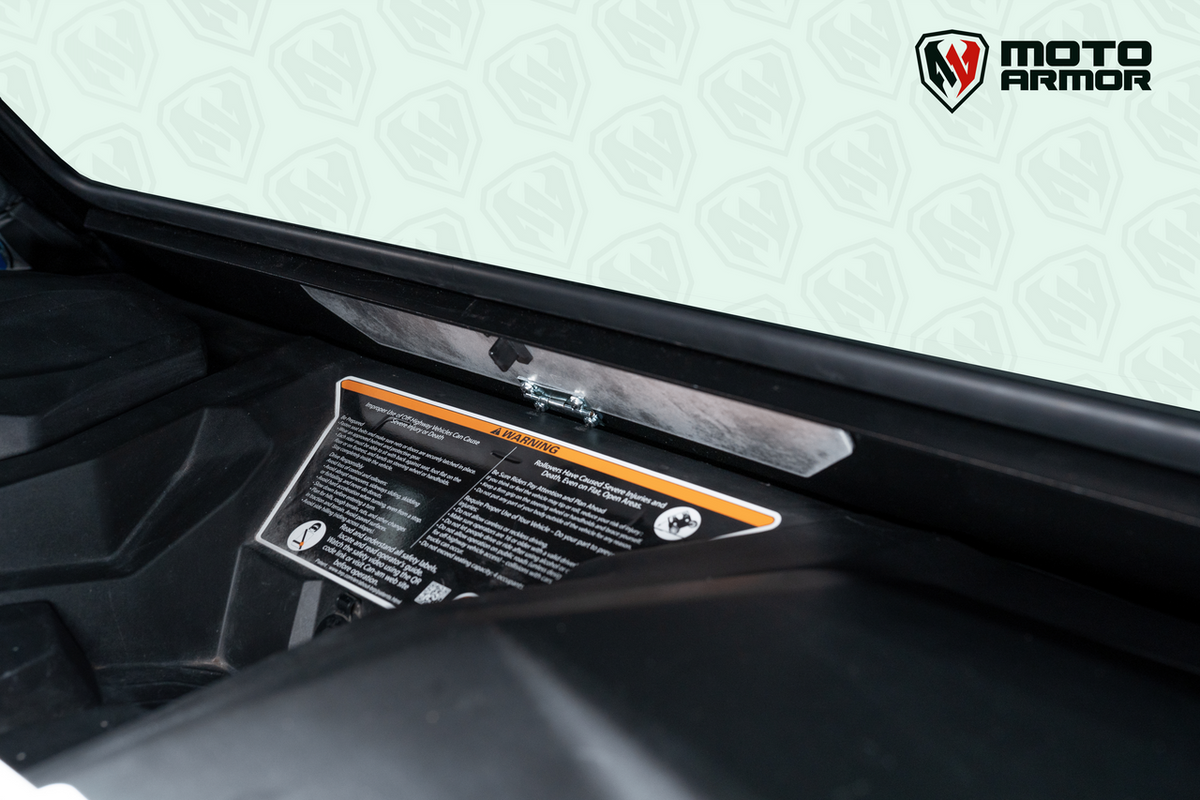 Glass Windshield for Can Am Commander and Maverick Trail/Sport - Glass Front Windshield