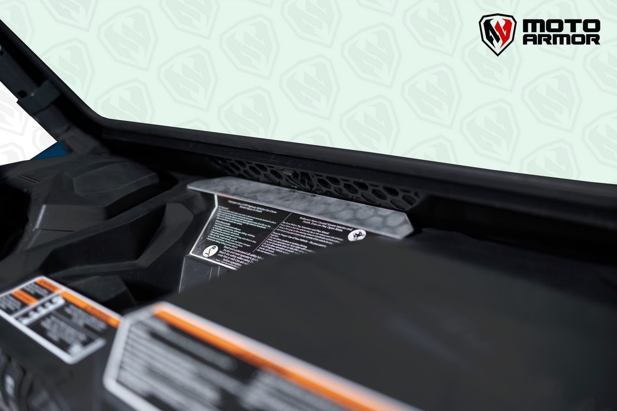 Glass Windshield for Can Am Commander and Maverick Trail/Sport - Glass Front Windshield