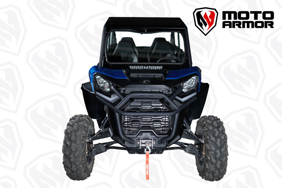 Glass Windshield for Can Am Commander and Maverick Trail/Sport - Glass Front Windshield