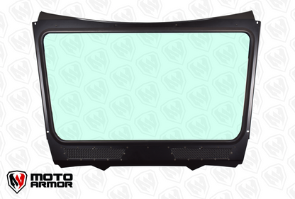 Glass Windshield for Vent Racing RZR PRO XP Roll Cage - Glass Front Windshield