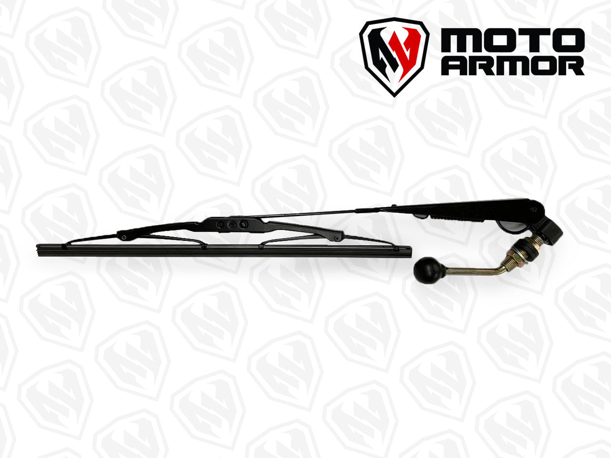 Glass Windshield with Vent for Polaris RZR Trail S - Glass Front Windshield