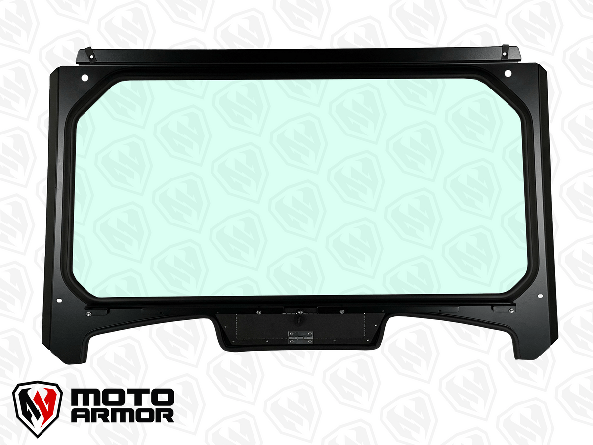Glass Windshield with Vent for Polaris RZR Trail S - Glass Front Windshield