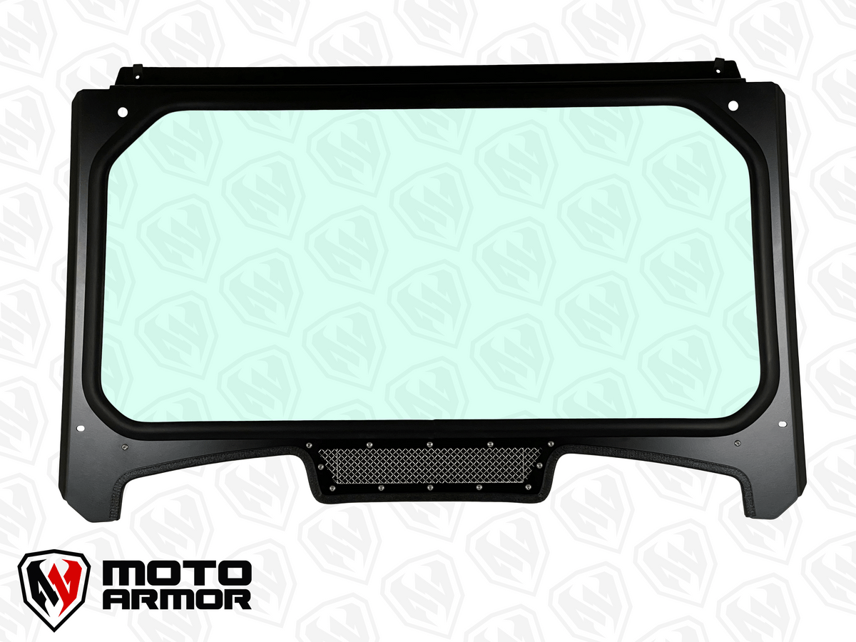 Glass Windshield with Vent for Polaris RZR Trail S - Glass Front Windshield
