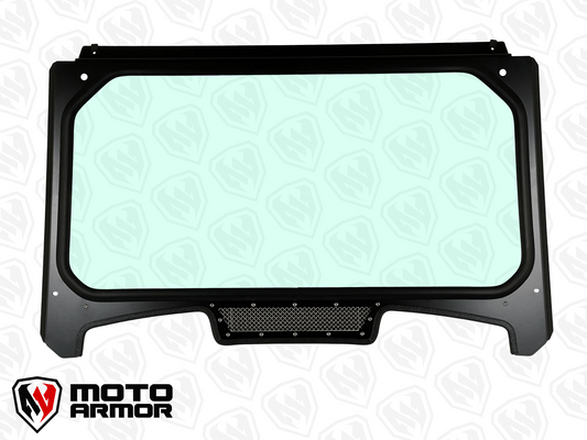 Glass Windshield with Vent for Polaris RZR Trail S - Glass Front Windshield