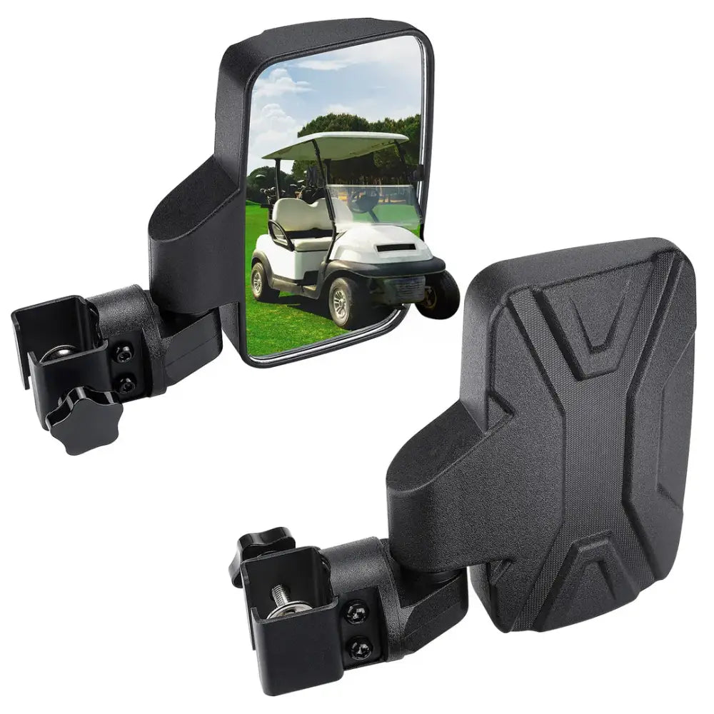 Golf Cart Side Mirrors for 0.75’’-1.25’’ Square Rail