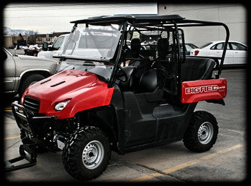 Honda Big Red Backseat and Roll Cage Kit (2009-2013) - Backseat and Roll Cage