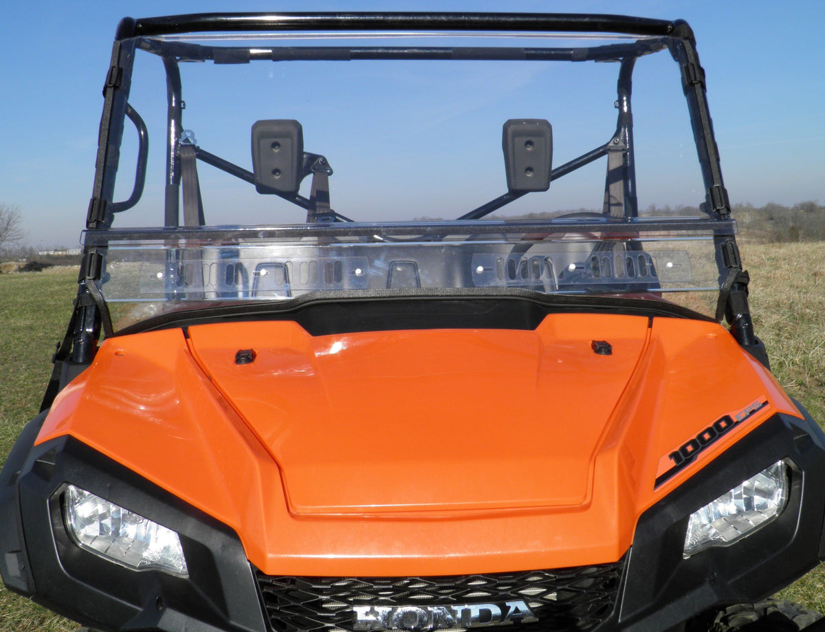 Honda Pioneer 1000/1000-5/1000-6 - 2 Pc Scratch-Resistant Windshield - Windshields