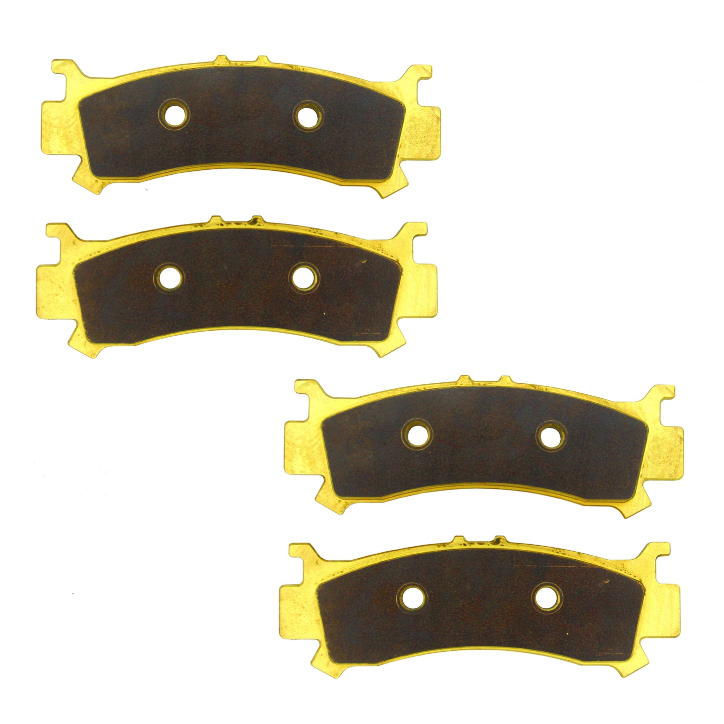 Honda Pioneer 1000/1000-5/1000-6 2016-2026 Brass Brake Pad Set - Front Axle Set - Vehicle Parts & Accessories