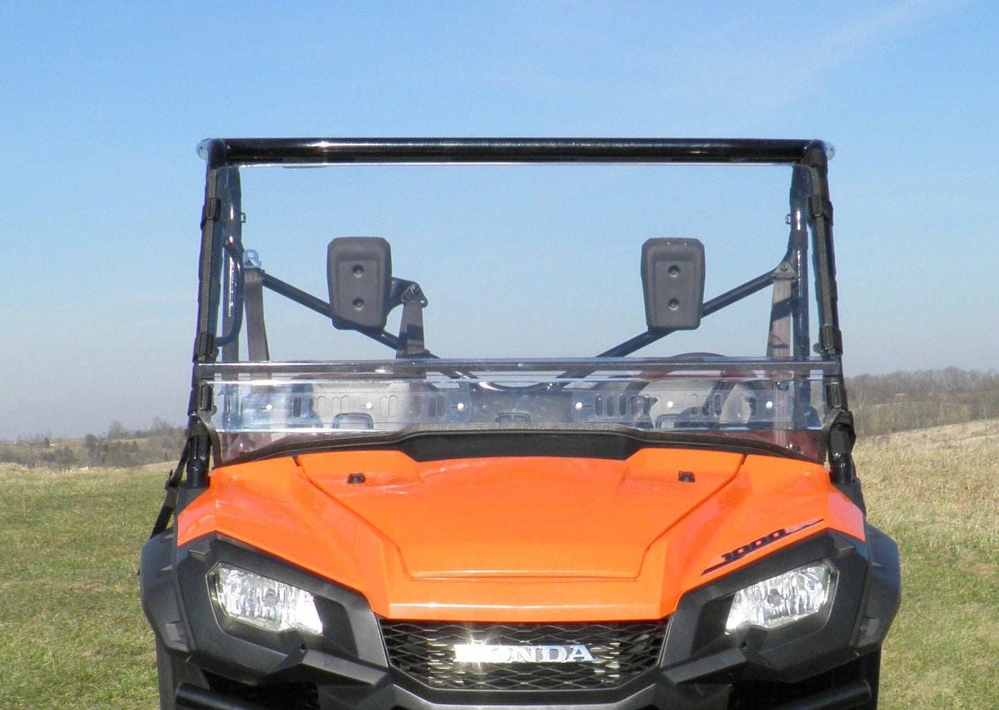 Honda Pioneer 1000/1000-5 - 2 Pc Scratch-Resistant Windshield - Windshields