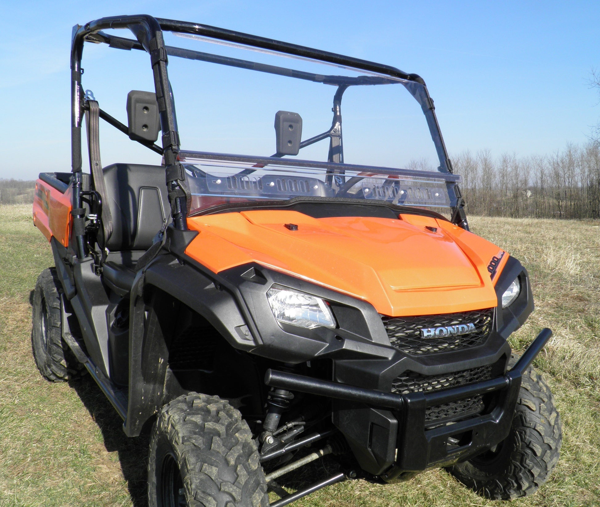 Honda Pioneer 1000/1000-5 - 2 Pc Scratch-Resistant Windshield - Windshields