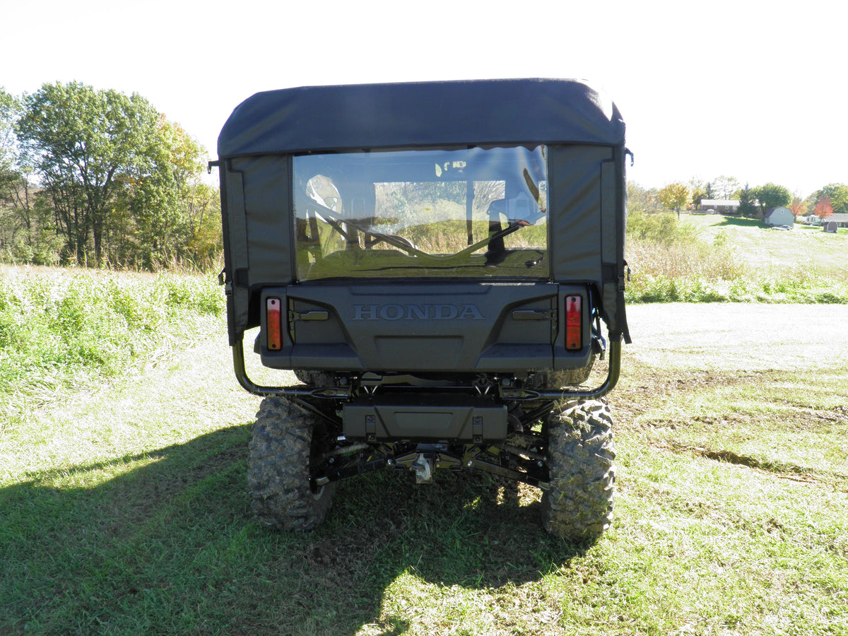 Honda Pioneer 1000-5 - Full Cab Enclosure for Hard Windshield (Upper Doors/Rear Panel/Soft Top) - Full Cab Enclosure
