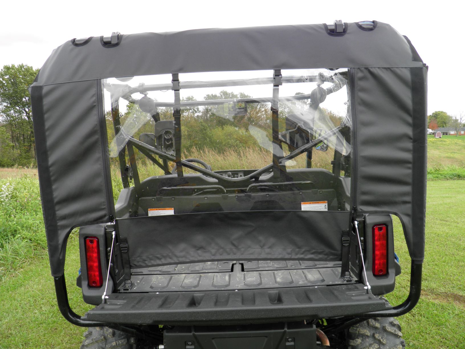 Honda Pioneer 1000-5 - Soft Back Panel - Back Panel