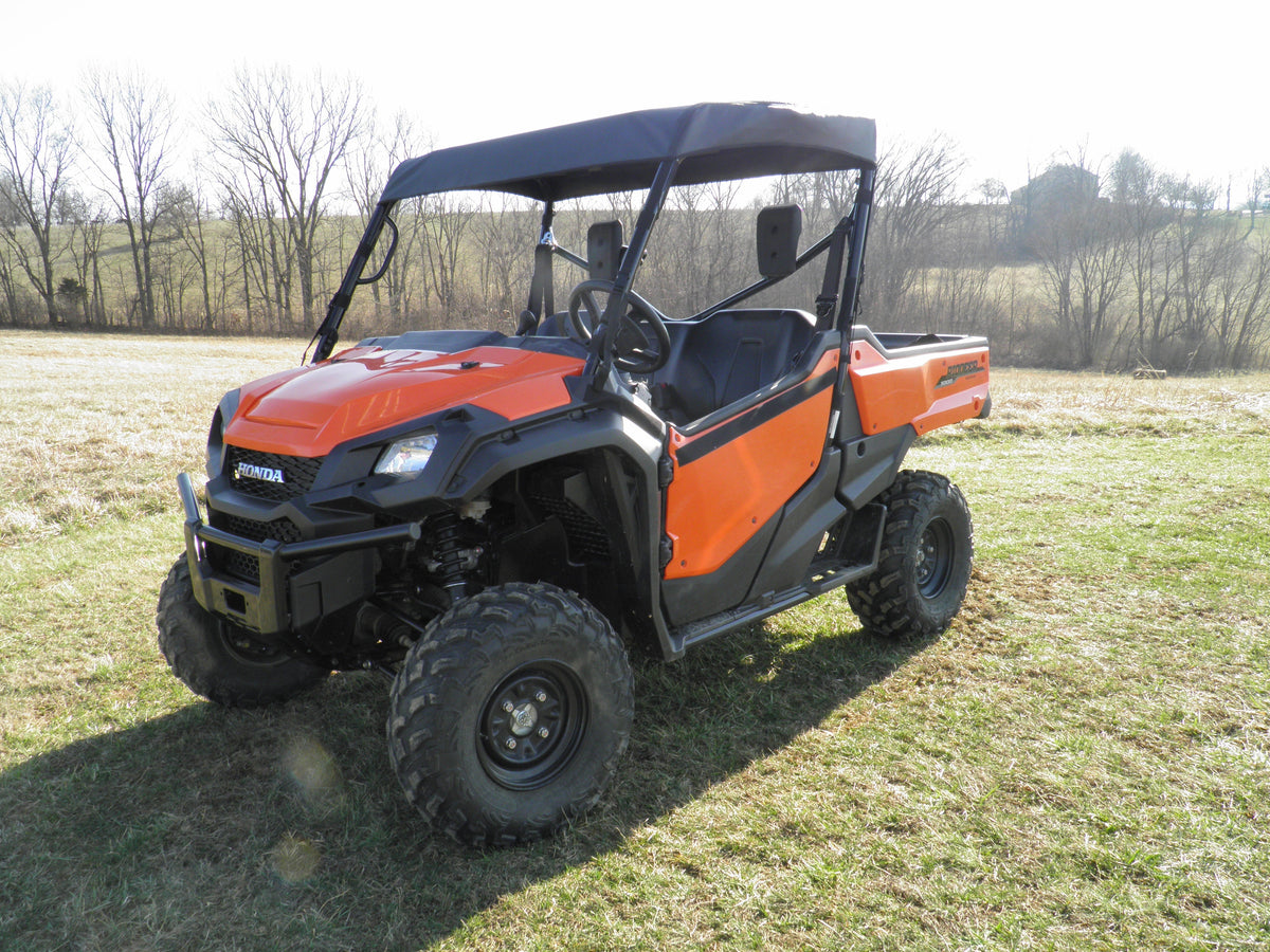 Honda Pioneer 1000 - Full Cab Enclosure for Hard Windshield (Upper Doors) - Full Cab Enclosure