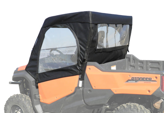Honda Pioneer 1000 - Full Cab Enclosure for Hard Windshield (Upper Doors) - Full Cab Enclosure