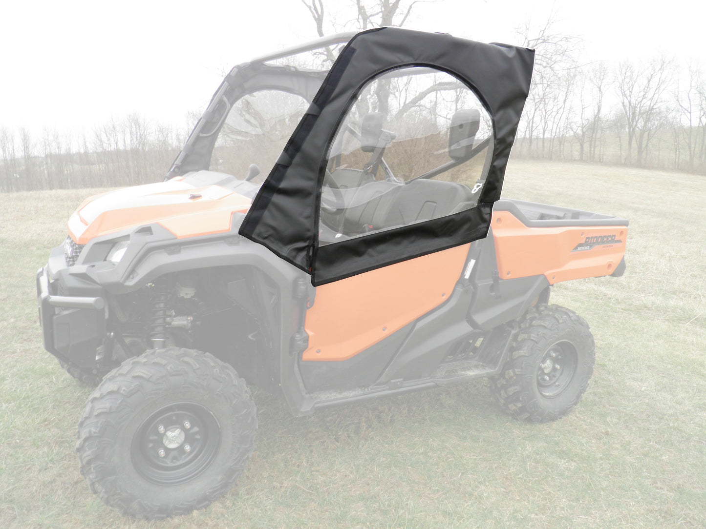 Honda Pioneer 1000 - Full Cab Enclosure for Hard Windshield (Upper Doors) - Full Cab Enclosure