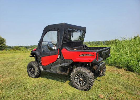 Honda Pioneer 1000 - Full Cab Enclosure for Hard Windshield (Upper Doors)