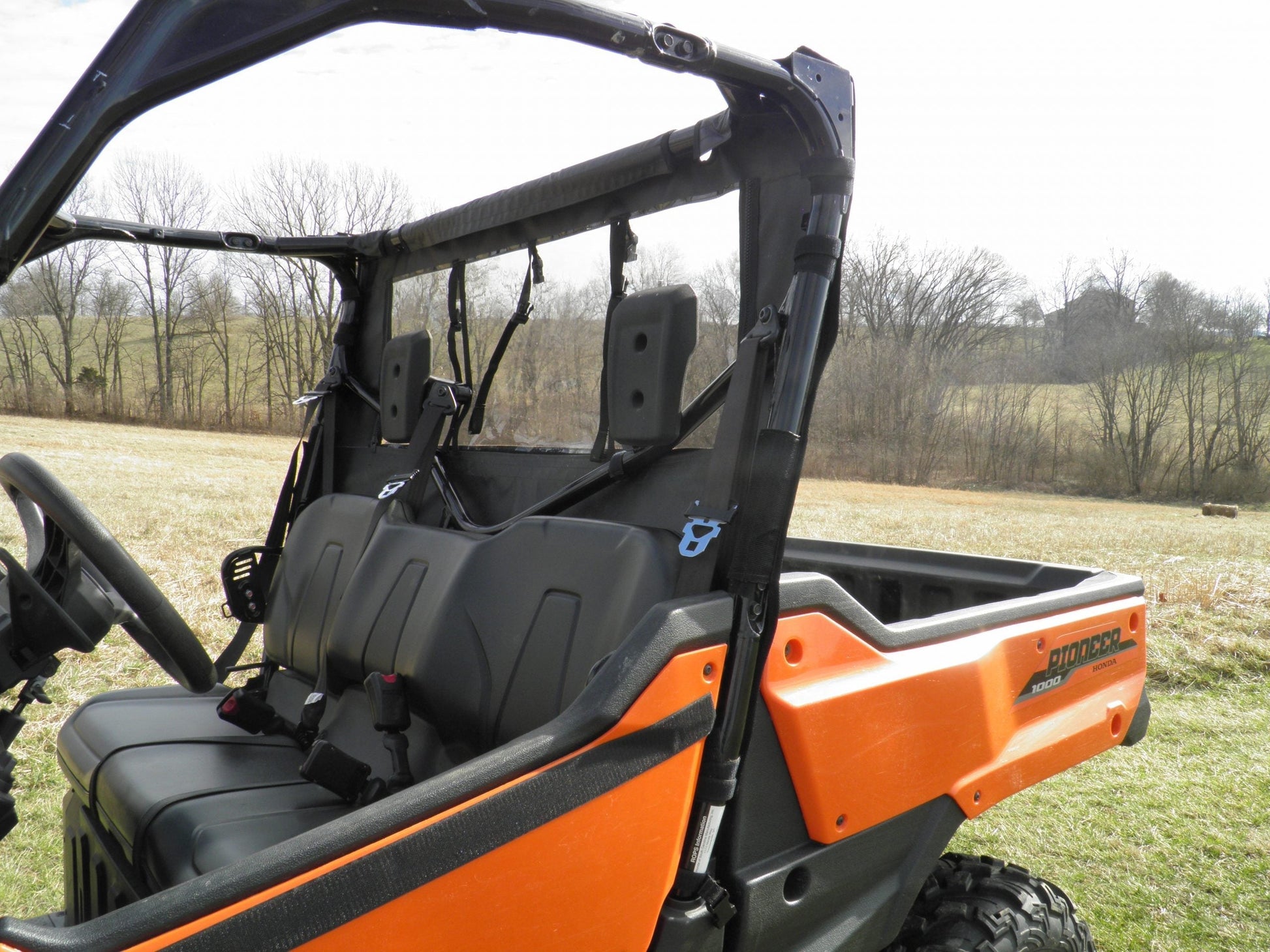 Honda Pioneer 1000 - Soft Back Panel - Back Panel