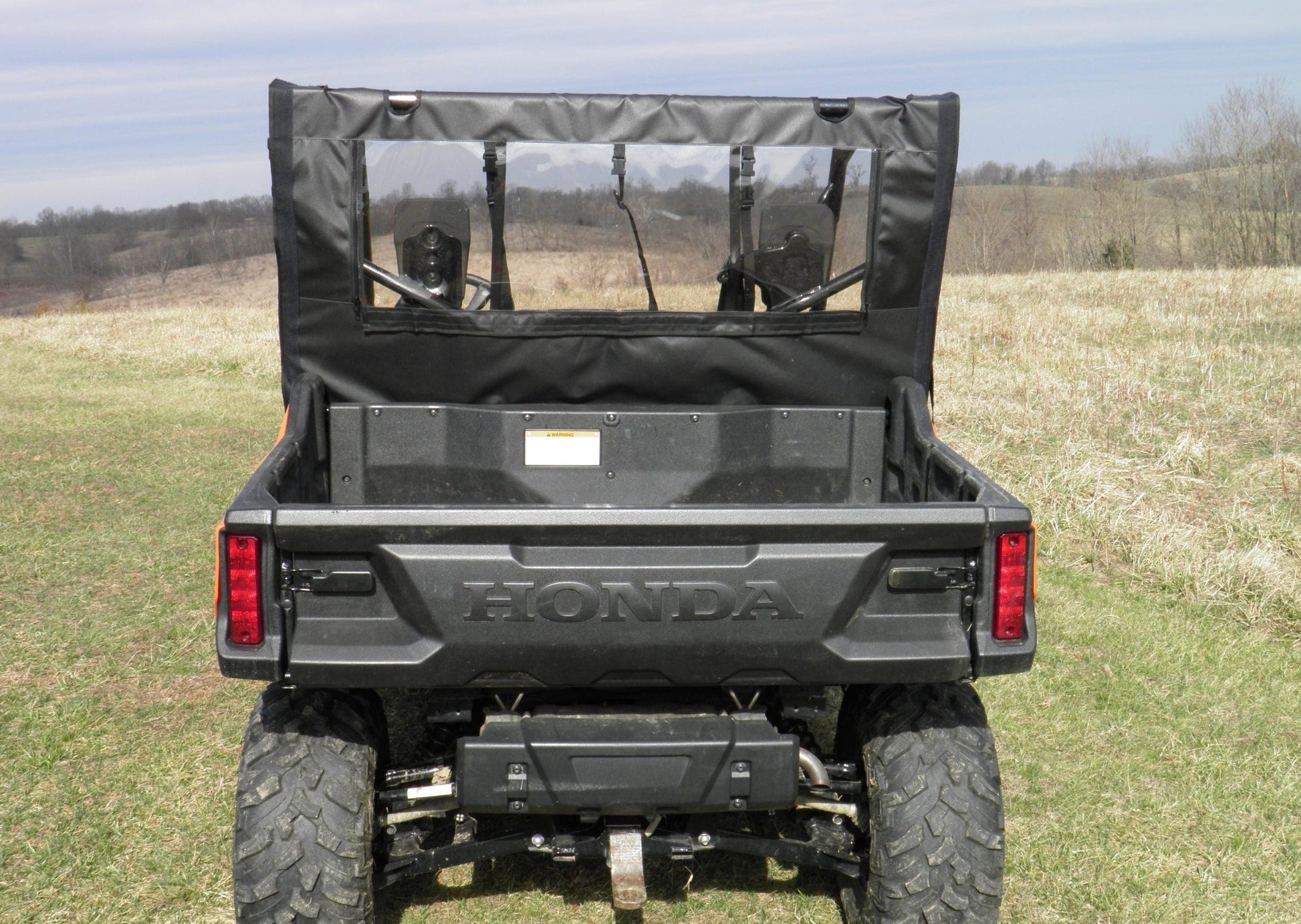 Honda Pioneer 1000 - Soft Back Panel - Back Panel