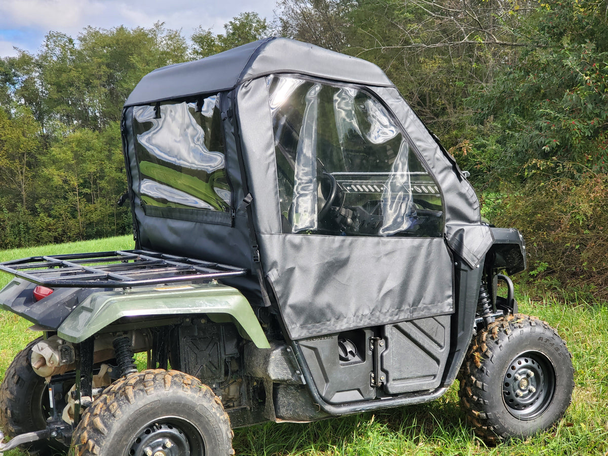 Honda Pioneer 500/520 - Full Cab Enclosure For Hard Windshield - Full Cab Enclosure