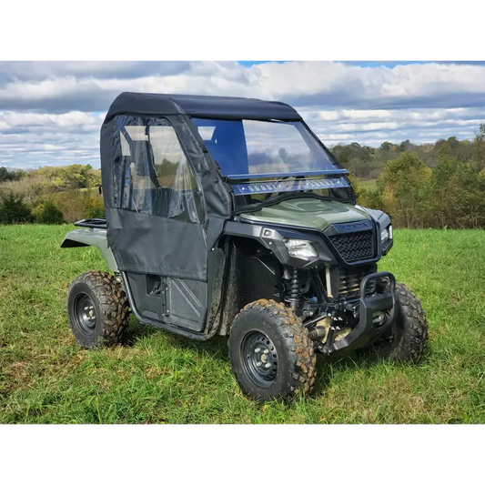 Honda Pioneer 500 - Full Cab Enclosure For Hard Windshield