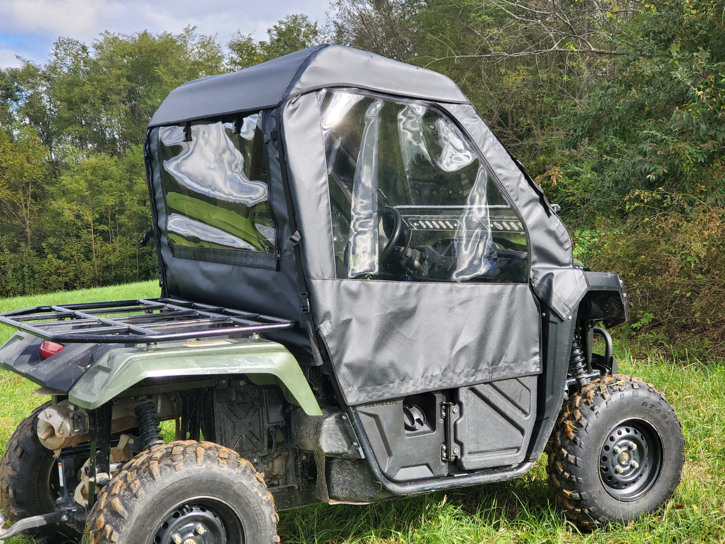 Honda Pioneer 500/520 - Full Cab Enclosure For Hard Windshield - Full Cab Enclosure