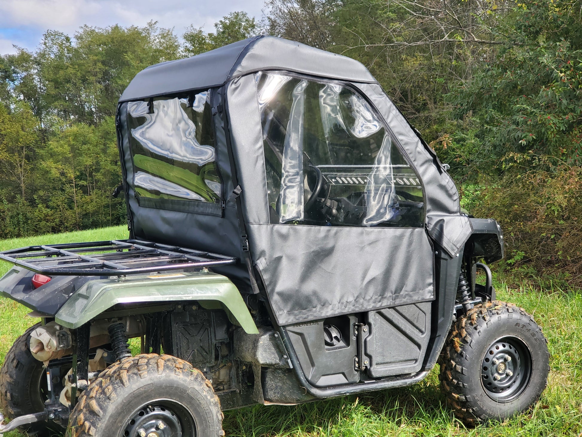 Honda Pioneer 500/520 - Full Cab Enclosure For Hard Windshield - Full Cab Enclosure