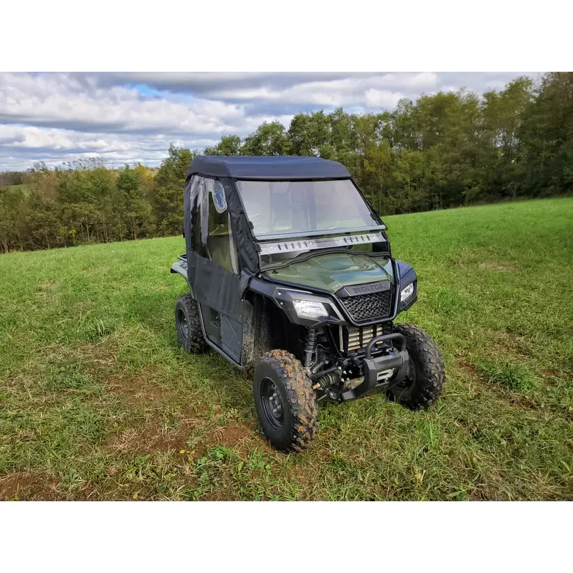 Honda Pioneer 500 - Full Cab Enclosure For Hard Windshield