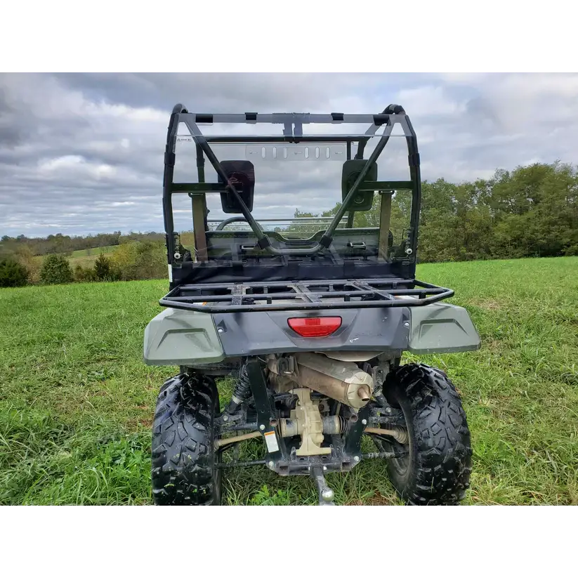 Honda Pioneer 500 - Lexan Back Panel w/Vent and Soft Lower Panel Options